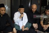 Usai ucapkan syahadat, Deddy Corbuzier temui Kyai Ma'ruf Amien