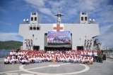 TNI AL gelar PPKM di KRI dr Soeharso