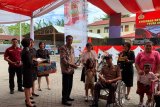 BNI Bantu Pendidikan Anak Anggota Polri Cacat Saat Dinas