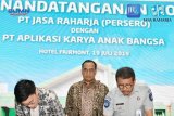 Jasa Raharja beri perlindungan asuransi bagi pengguna angkutan Online