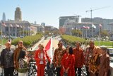 Merah Putih berkibar di Balai Kota San Francisco