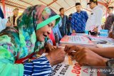 Kemensos serahkan bantuan Jadup korban bencana Donggala Rp1,2 miliar