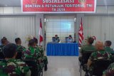 Lantamal VIII gelar sosialisasi doktrin dan petunjuk teritorial TNI