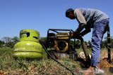 Mesin pompa air berbahan bakar gas