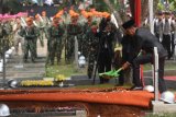 Upacara pemakaman BJ Habibie di Taman Makam Pahlawan Nasional Utama Kalibata