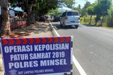 Selama Operasi Patuh Polres Minsel tilang 851 pelanggar
