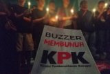 Mars Sulsel gelar tabur bunga selamatkan KPK