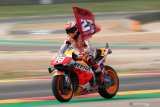 MotoGP -- Marquez juara GP Aragon, dua Ducati lengkapi podium