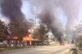 Kantor PLN Wamena dibakar massa unjuk rasa berbuntut anarkis