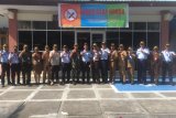 TIMPORA Tahuna gelar apel gabungan