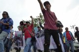 Wartawan Karimun demo suarakan penolakan terhadap kekerasan