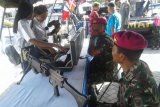 Masyarakat antusias saksikan pameran alutsista stan Lantamal Manado