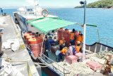 BPBD Kabupaten Sangihe distribusikan ribuan liter air bersih ke pulau