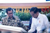 Presiden Jokowi tandatangani prasasti digital resmikan operasi Palapa Ring