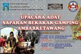 Kirab budaya akan meriahkan puncak upacara adat Saparan Bekakak