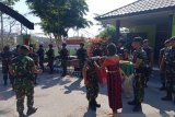 Satgas Pamtas Yonif Raider 142/KJ terima kedatangan Pangkoops