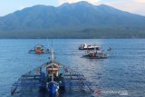 Kapal PSDKP Tahuna tangkap tiga kapal nelayan Filipina