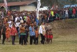 Masyarakat Pegunungan Arfak antusias sambut kehadiran Presiden Jokowi
