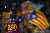 Dua gol dan assist Messi, Barcelona kalahkan Valladolid