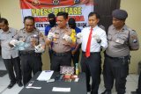 Polisi Kediri tahan dua pengedar narkotika sabu-sabu