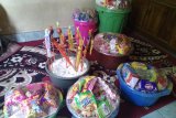 Peringatan Maulid Nabi Muhammad dimeriahkan telur warna-warni