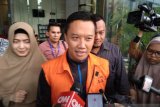 Imam Nahrawi baca Selawat Asyghil usai diperiksa di KPK