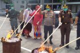 Kejaksaan Negeri Denpasar musnahkan barang bukti narkotika miliaran rupiah