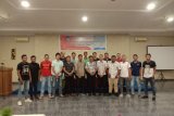 Tatahadeng Redspur FC Gelar Sosialisasi Mitigasi Bencana Erupsi Gunung Karangetang