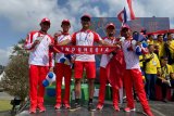 Tim balap Indonesia hanya raih perak setelah kalah tipis dari Thailand