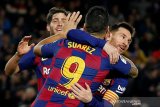Liga Spanyol -- Messi rayakan Ballon d'Or dengan trigol bantu Barcelona atasi Mallorca