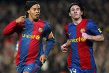 Ronaldinho sebut Messi bukan pemain terbaik sepanjang masa