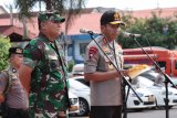 Kapolda-Pangdam pimpin apel gelar pasukan