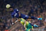 Liga Inggris -- Tottenham versi Mourinho susah payah imbangi tim juru kunci Norwich