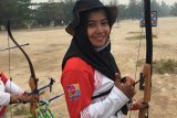 Dara manis Siak ini sabet dua emas di Turnamen Memanah di Payakumbuh