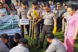 Polres Minahasa lakukan penanaman 500 pohon