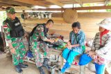 Yonif 713/ST gelar pelayanan kesehatan keliling di Kampung Skouw Mabo Jayapura