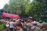 Eksekusi Stadion Andi Mattalatta berujung bentrok