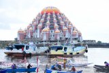 Lomba perahu hias-foto meriahkan peluncuran Garuda di Lautku