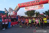 Ribuan peserta ikut lari 10 K Kodam III Sriwijaya
