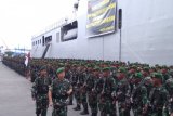Pangdam Hasanuddin terima 600 personel pascabangun tiga jembatan di Papua