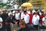 Menteri Pertanian disambut secara adat saat berkunjung ke Gorontalo