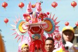 Ritual naga buka mata di Pontianak jelang Cap Go Meh