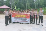 Pramuka Saka Bhayangkara binaan Polres Supiori gelar deklarasi anti hoaks