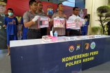 Polres Kediri sita sabu-sabu 128,35 gram