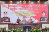 Polda Sulsel gelar rapat pimpinan daerah bahas Pilkada Serentak 2020