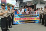 Kepolisian gelar Operasi Bina Kusuma di pusat pertokoan