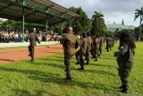 333 putra-putri asli Papua pegawai BUMN tampilkan atraksi bela negara