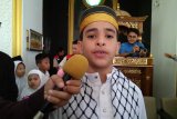 Motivator dan dai cilik asal Palestina berbagi ilmu di Makassar