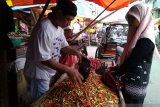 Harga cabai mulai turun di Makassar