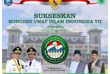 Kongres Umat Islam Indonesia di Pangkalpinang akan dihadiri Presiden dan Wapres